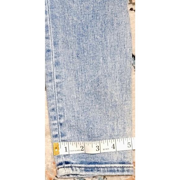 Bridge by Gly Buckle Womens Distressed Mid-Rise Skinny Jeans  Size 26L EUC - Picture 6 of 8